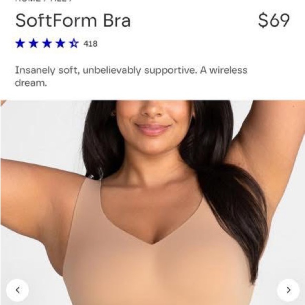 Honeylove Tan SoftForm Seamless Bra